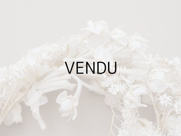 画像7: 19世紀 アンティーク 白薔薇のティアラ 花冠 ウェディング (7)