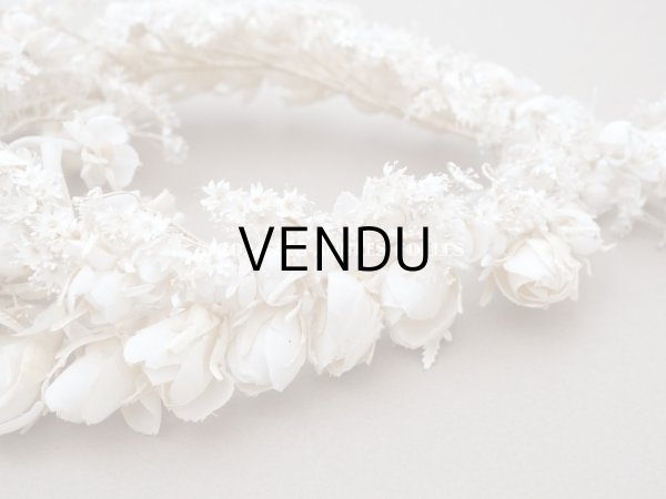 画像3: 19世紀 アンティーク 白薔薇のティアラ 花冠 ウェディング (3)