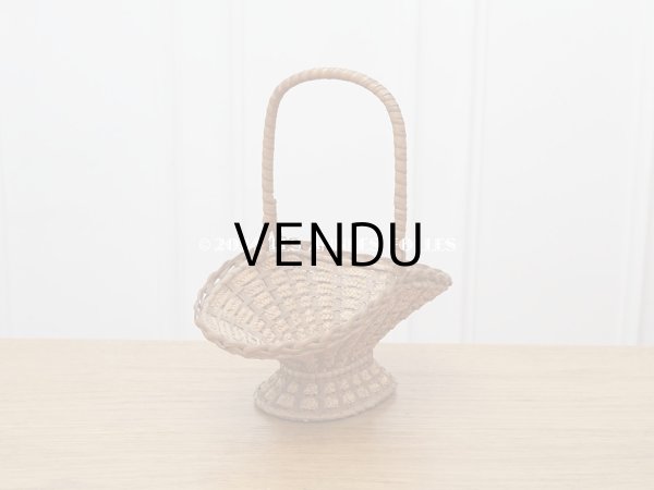 画像3: アンティーク 小さなパニエ ウエディング用　 (3)