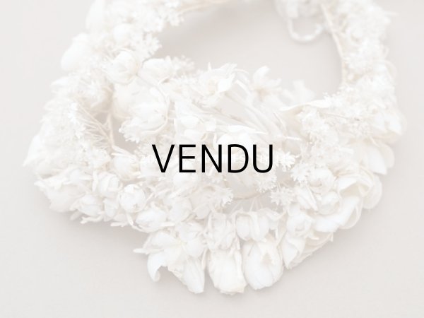 画像5: 19世紀 アンティーク 白薔薇のティアラ 花冠 ウェディング (5)