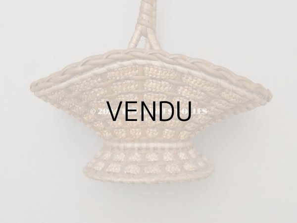 画像6: アンティーク 小さなパニエ ウエディング用　 (6)