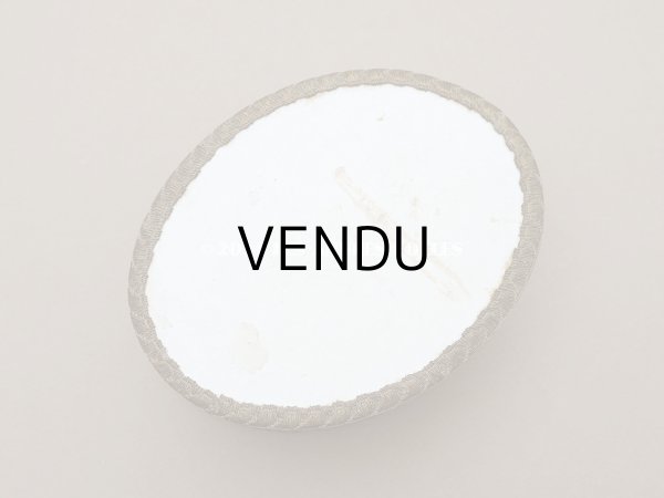 画像4: アンティーク 薔薇のメダイヨン お菓子箱 カルトナージュボックス  (4)