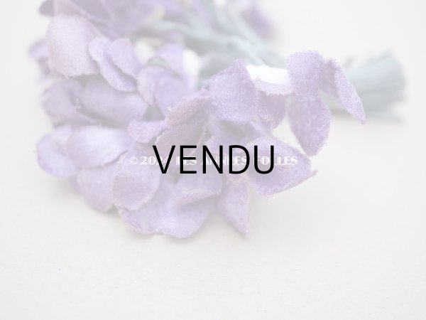 画像5: アンティーク 菫の布花　42輪 (5)