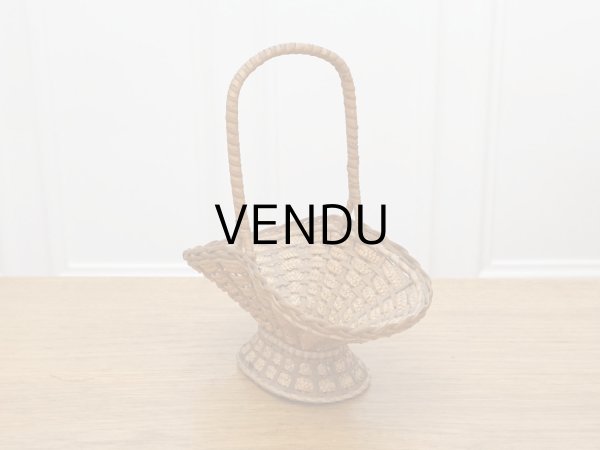 画像6: 19世紀末 アンティーク 小さなパニエ ウエディング用　 (6)