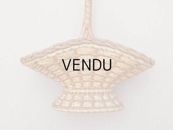 画像8: 19世紀末 アンティーク 小さなパニエ ウエディング用　 (8)