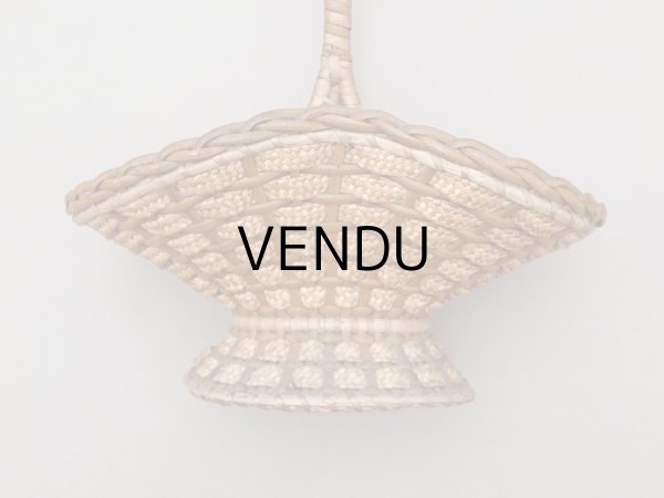 画像10: 19世紀末 アンティーク 小さなパニエ ウエディング用　 (10)