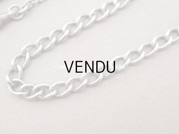 画像4: 19世紀末　アンティーク 鈴蘭 シルバー製　シャトレーヌのクラヴィエ (4)