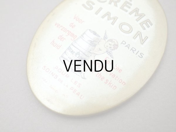 画像2: アンティーク 天使のハンドミラー  - CREME SIMON PARIS - (2)