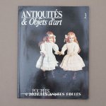 画像: 1990年9月 雑誌 ドール特集 POUPEES  ANTIQUITES & OBJETS D'ART N3 - EDITIONS FABBRI -