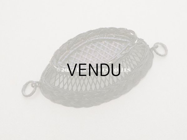 画像7: 19世紀 アンティーク ドール用 手芸用パニエ (7)