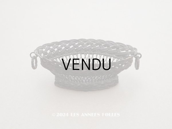 画像1: 19世紀 アンティーク ドール用 手芸用パニエ (1)