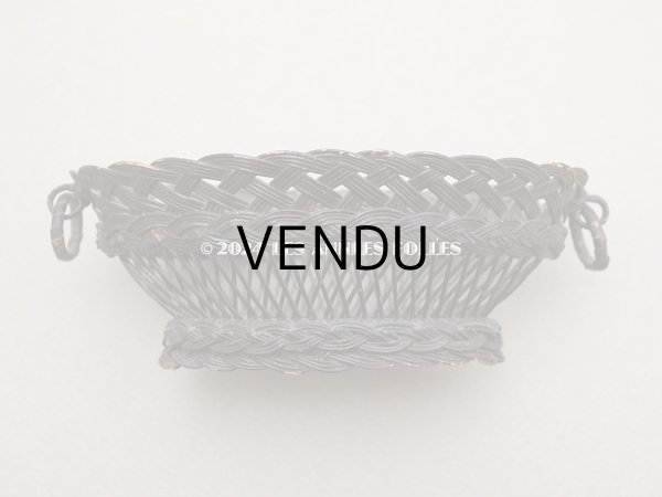 画像9: 19世紀 アンティーク ドール用 手芸用パニエ (9)