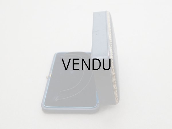 画像5: 19世紀 アンティーク 本革製 ジュエリーボックス ブレスレット用 (5)