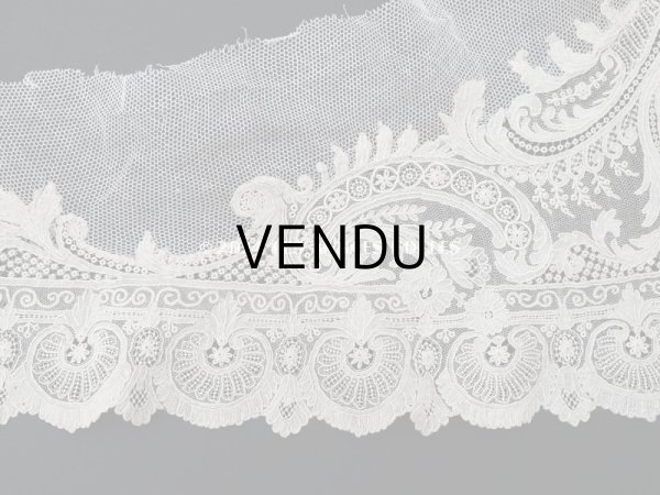 画像7: 19世紀 アンティーク ニードルレース ポワンドガーズの付け襟【ポワン・ド・ガーズ】 (7)