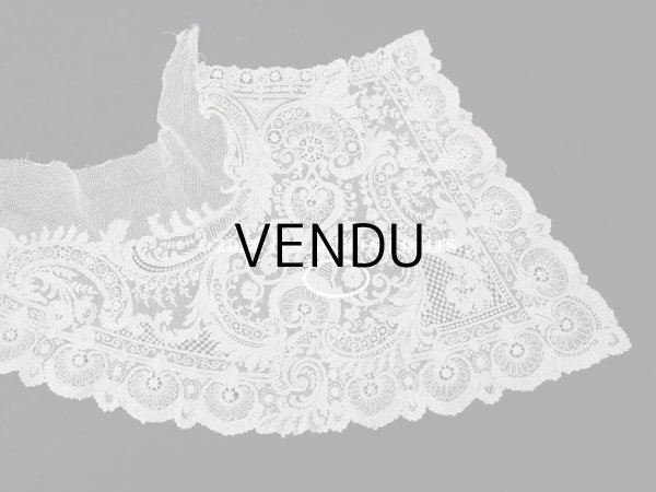 画像8: 19世紀 アンティーク ニードルレース ポワンドガーズの付け襟【ポワン・ド・ガーズ】 (8)