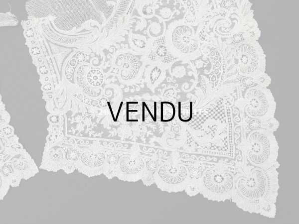 画像3: 19世紀 アンティーク ニードルレース ポワンドガーズの付け襟【ポワン・ド・ガーズ】 (3)