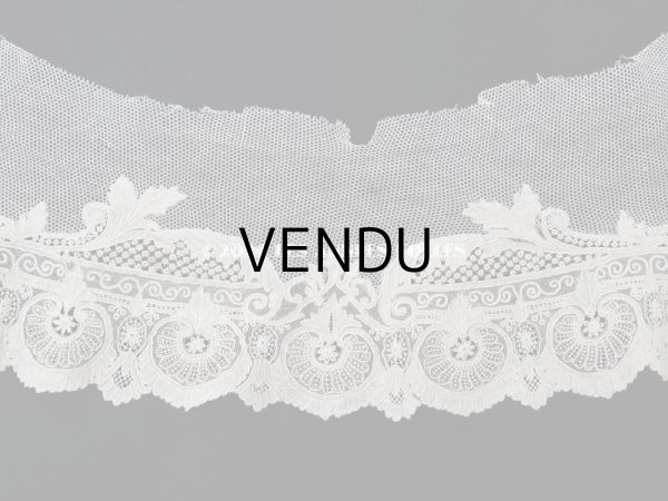 画像6: 19世紀 アンティーク ニードルレース ポワンドガーズの付け襟【ポワン・ド・ガーズ】 (6)