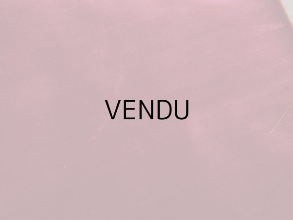 画像5: アンティーク シルク製ベルベット & コーディロイ 2点セット ボルドー ファブリック (5)