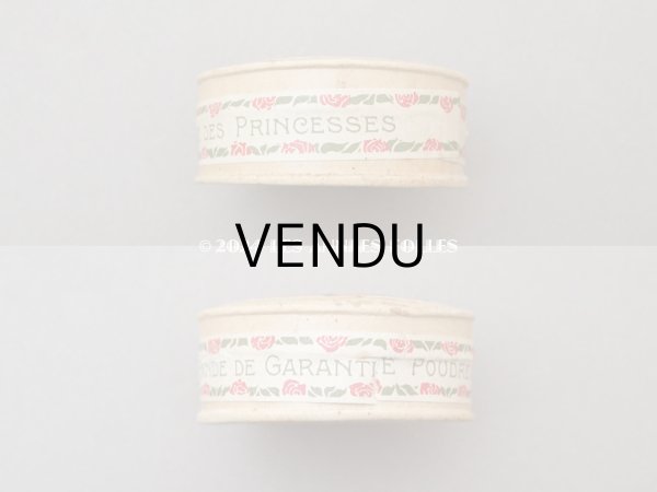 画像4: 未開封 アンティーク プリンセスのパウダーボックス POUDRE DE RIZ DES PRINCESSES - MAUBERT PARIS - (4)