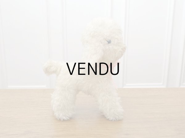 画像14: アンティーク 子羊のぬいぐるみ ブルーアイ (14)