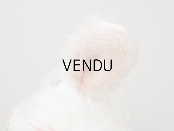 画像7: アンティーク 子羊のぬいぐるみ ブルーアイ (7)