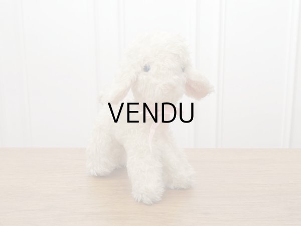 画像3: アンティーク 子羊のぬいぐるみ ブルーアイ (3)