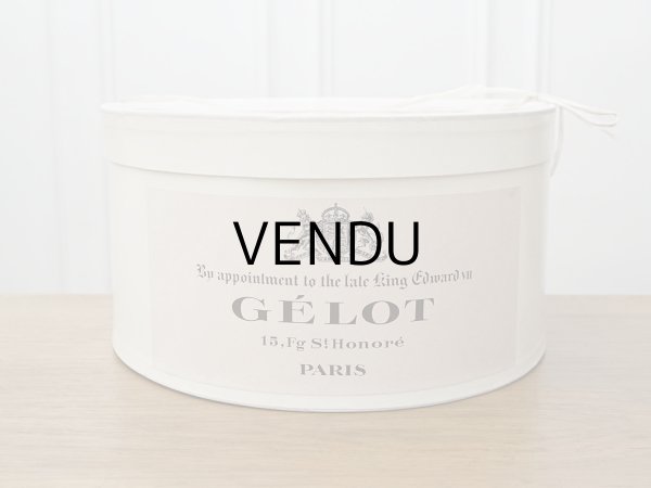 画像2: アンティーク ハットボックス - GELOT - (2)