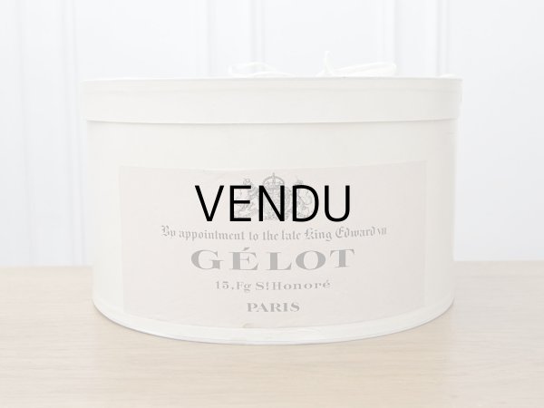 画像2: アンティーク ハットボックス - GELOT - (2)