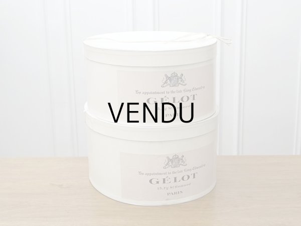 画像12: アンティーク ハットボックス - GELOT - (12)