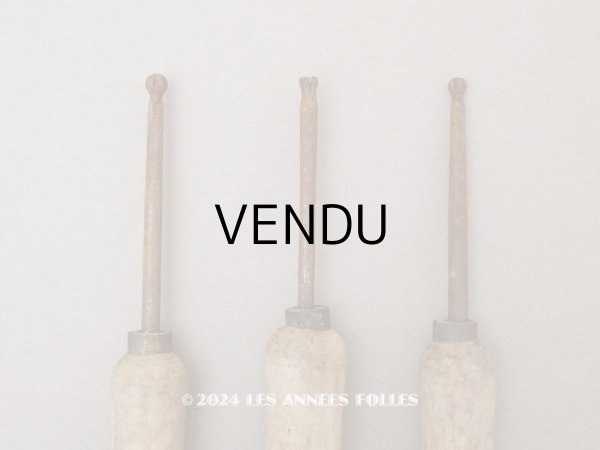 画像1: 19世紀末 アンティーク こて 造花用 布花制作用 (1)