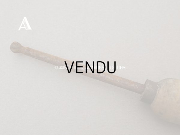 画像4: 19世紀末 アンティーク こて 造花用 布花制作用 (4)