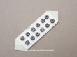 画像1: アンティーク マザーオブパール製 極小 ボタン 6.5mm 12ピース シェルボタン ブラウン (1)