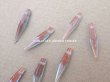 画像3: 【セール対象外】【クーポン対象外】アンティーク サフィレットのビーズ アイシクル型 カット入り 18.5〜19mm ピース売り  (3)