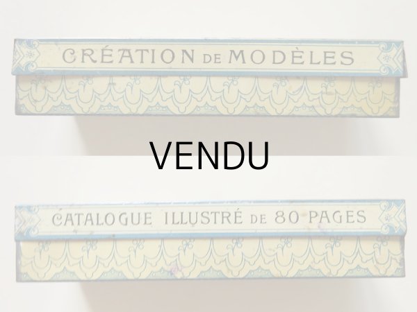 画像6: アンティーク 刺繍図案用 ローラースタンプ メタル製ケース付 ”L'UNIVERSEL" FESTONNEUR AUTOMATIQUE (6)