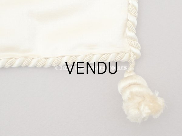 画像5: 【セール対象外】1900年頃 アンティーク 【 ショコラ・フランソワ・ マルキ 】のお菓子袋  シルク製 - CHOCOLAT FRANCOIS MARQUIS PARIS - (5)