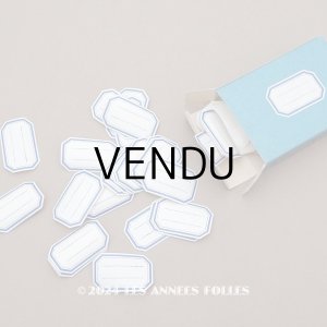 画像: アンティーク メルスリーの小さなラベル 箱入り 約100~120枚セット