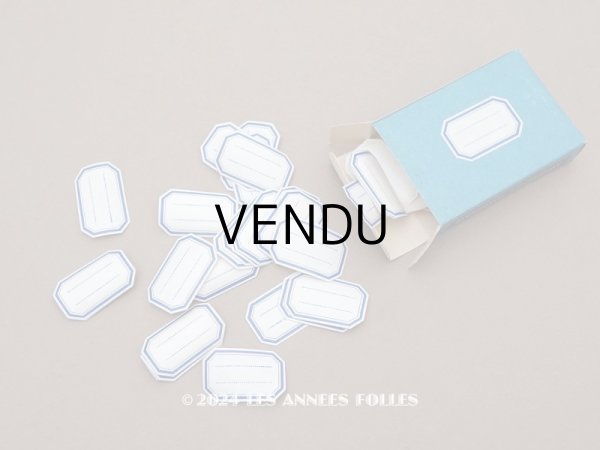 画像1: アンティーク メルスリーの小さなラベル 箱入り 約100~120枚セット (1)