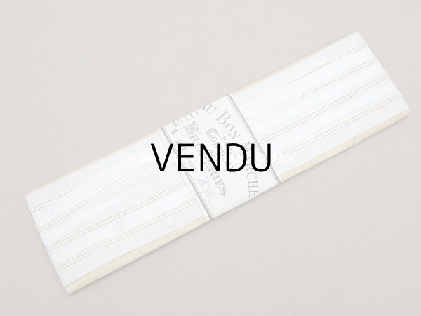 画像2: 未使用 アンティーク ボンマルシェ カットワークレース 4.5m COMPTOIR DES BRODERIES - AU BON MARCHE - (2)