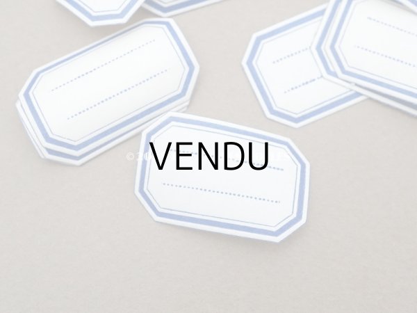 画像3: アンティーク メルスリーの小さなラベル 箱入り 約100~120枚セット (3)