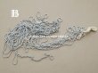 画像5: 1900年頃 アンティーク 極小 メタル製 ビーズ シルバー 9.9m メタルビーズ キャビアビーズ (5)