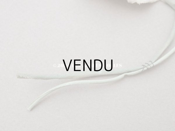 画像4: ＊蚤の市＊アンティーク パンジーの布花 ホワイトベージュ (4)