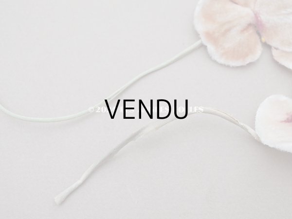 画像4: 【セール対象外】1900年頃 アンティーク パンジーの布花 ピンク (4)