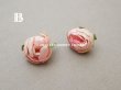 画像4: 【セール対象外】アンティーク 小さな薔薇の布花 2ピースのセット ベビーピンク ドール用 (4)