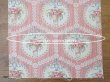 画像13: 【セール対象外】アンティーク  ローズパニエ柄 ファブリック 2点セット 81×49〜54cm & 35×60〜63cm (13)