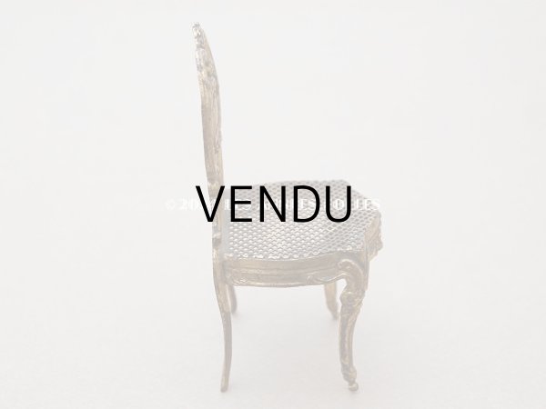 画像7: アンティーク 椅子型 ジュエリースタンド ドールチェア (7)