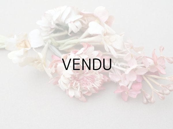 画像7: 【セール対象外】アンティーク ライラックのブーケ パウダーピンク＆オフホワイト  (7)