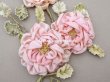 画像4: アンティーク シルク製 薔薇の大きなロココモチーフ  (4)