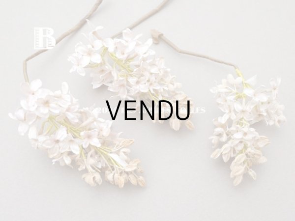 画像6: アンティーク ライラックの布花 パウダーピンク (6)