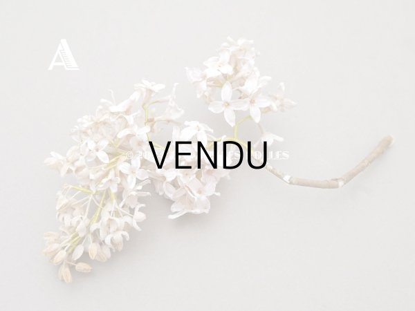 画像2: アンティーク ライラックの布花 パウダーピンク (2)