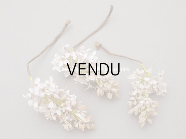 画像7: アンティーク ライラックの布花 パウダーピンク (7)